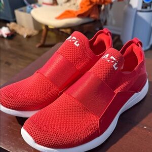 APL Vibrant Red Slip-On Shoes
